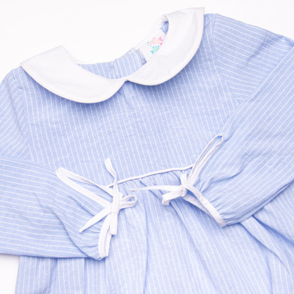 Wynne Dress, Blue Stripe