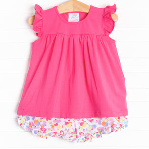 Fiesta Fun Short Set, Pink