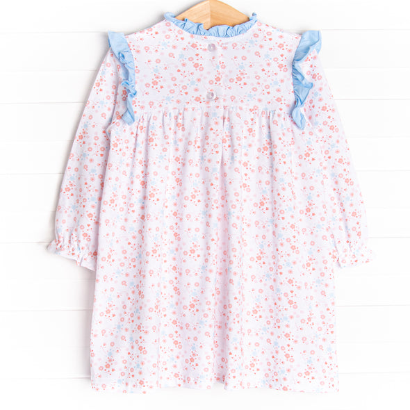 Go With the Floral Dress, Blue