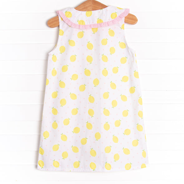 Lemonade Lady Dress, Pink