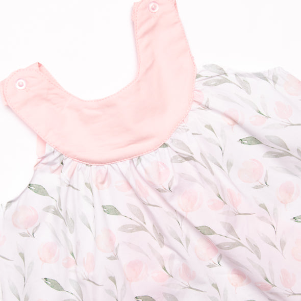 Rhododendron Ruffles Short Set, Pink