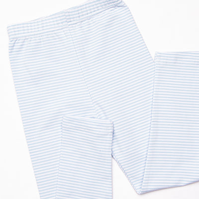 Emory Legging Set, Blue Stripe