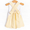 At the Pier Cross Back Short Set, Yellow