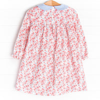 Lilly May Long Sleeve Dress, Blue
