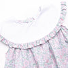 French Country Florals Ruffle Short Set, Pink