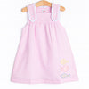 Fins and Friends Applique Dress, Pink