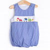 Construction Crew Smocked Bubble, Blue