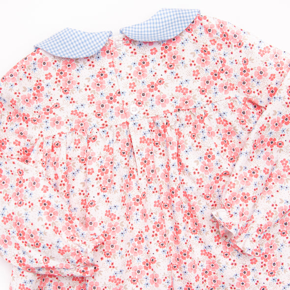 Lilly May Long Sleeve Dress, Blue