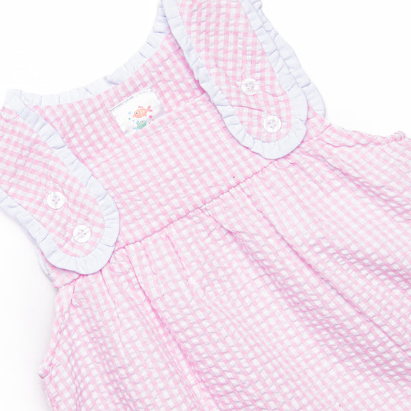 Fins and Friends Applique Dress, Pink