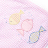 Fins and Friends Applique Dress, Pink