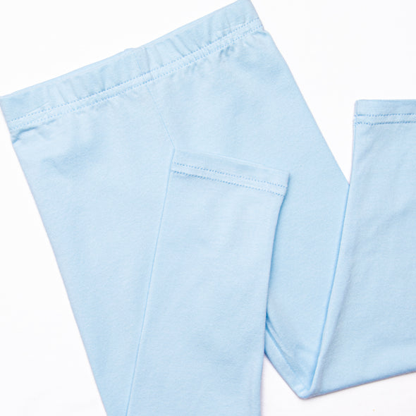 Party Pony Applique Legging Set, Blue