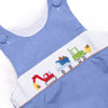 Construction Crew Smocked Bubble, Blue