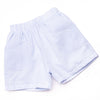 Sunday Gathering Applique Short Set, Blue