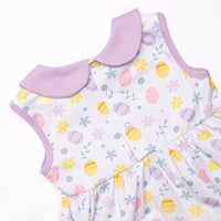 To Dye For Ruffle Short Set, Purple