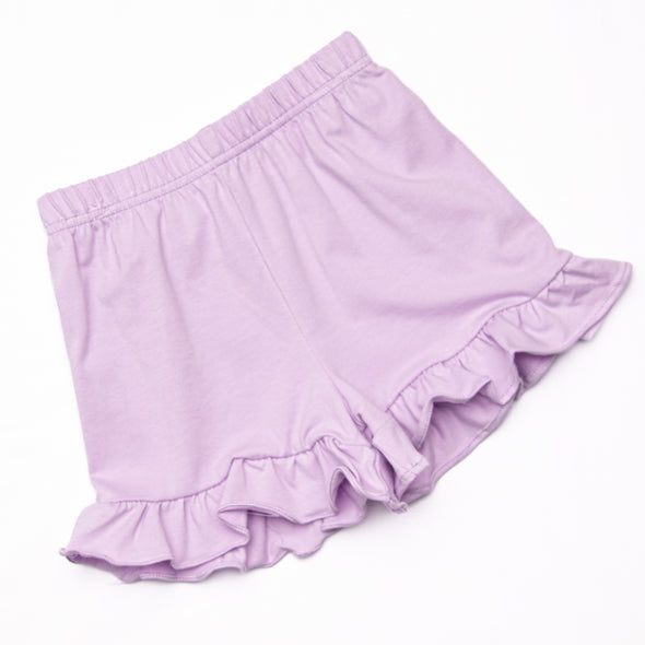 To Dye For Ruffle Short Set, Purple