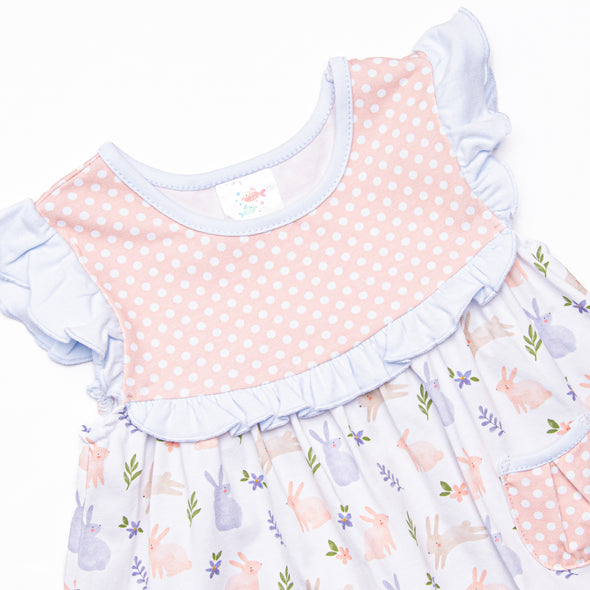 Jubilant Jumper Ruffle Short Set, Pink