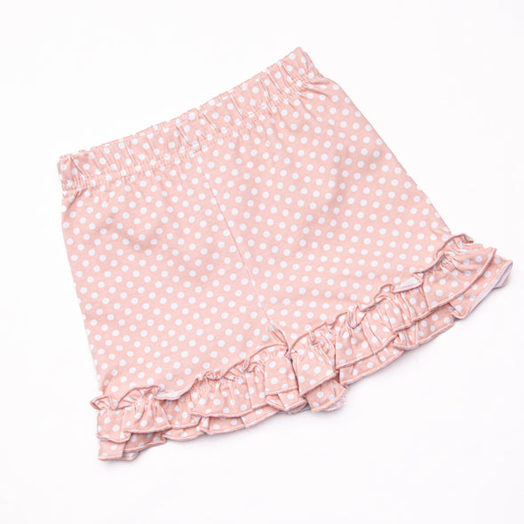 Jubilant Jumper Ruffle Short Set, Pink