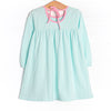 Girl's Best Friend Applique Dress, Mint