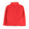 Quilted Coat, Red