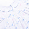Watercolor Whales Dress, Blue