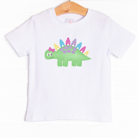 Doodling Dino Girl Graphic Tee