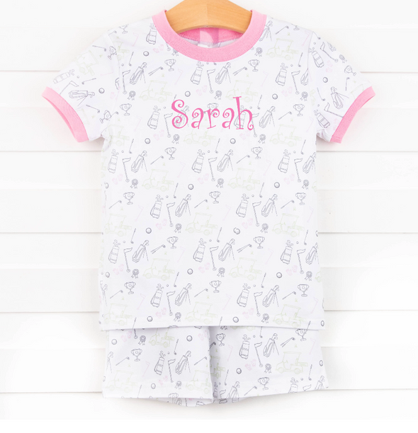 Going Golfing Soft Set, Pink