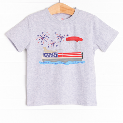 Patriotic Pontoon Graphic Tee