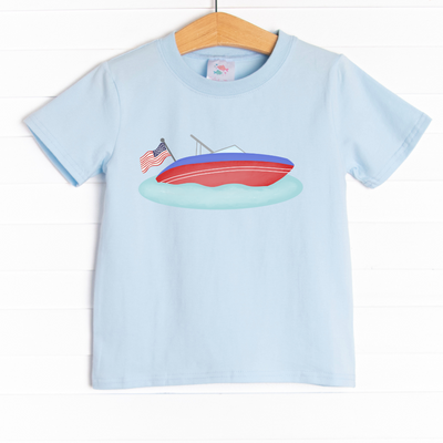 Lake Day Liberty Graphic Tee