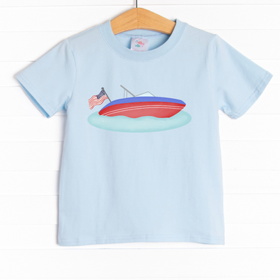 Lake Day Liberty Graphic Tee