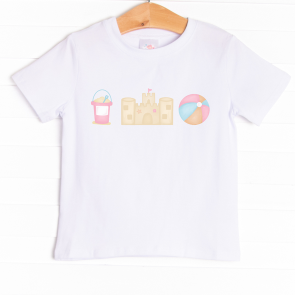 Sandcastles and Sunshine Girl Graphic Tee