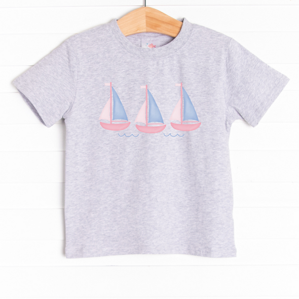 Sailing Seas Girl Graphic Tee