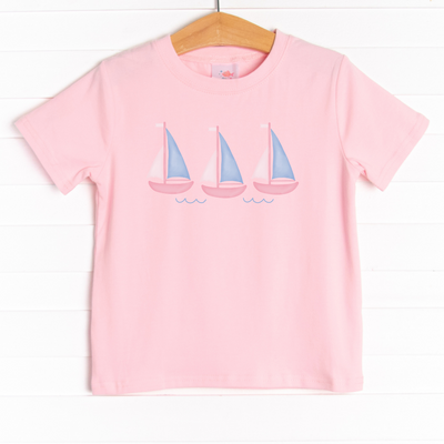 Sailing Seas Girl Graphic Tee