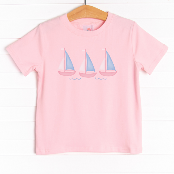 Sailing Seas Girl Graphic Tee