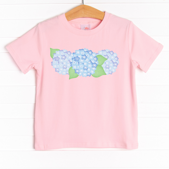 Blue Summer Blooms Graphic Tee