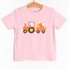 Candy Corn Tractor Graphic Tee