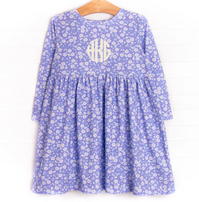 Faye Dress, Lilac Floral