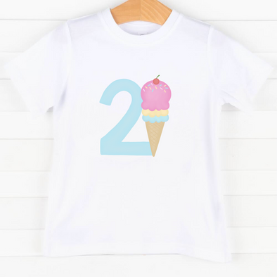 2nd Birthday Treat, Girl Graphic Tee