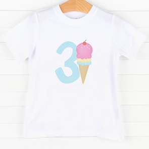 3rd Birthday Treat, Girl Graphic Tee