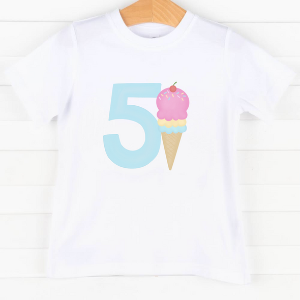 5th Birthday Treat, Girl Graphic Tee