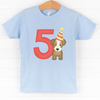 Party Pup 5th Birthday, Boys Graphic Tee