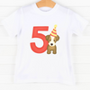 Party Pup 5th Birthday, Boys Graphic Tee