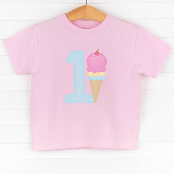 1st Birthday Treat, Girl Graphic Tee