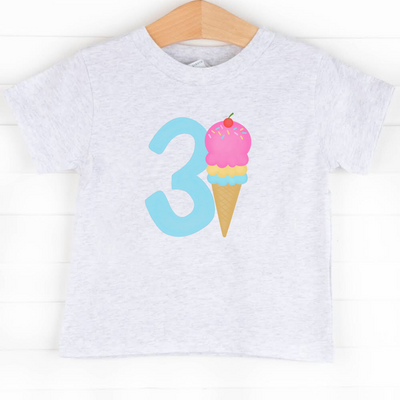 3rd Birthday Treat, Girl Graphic Tee