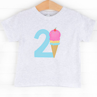 2nd Birthday Treat, Girl Graphic Tee