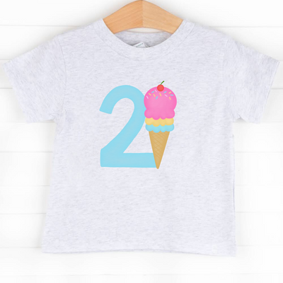 2nd Birthday Treat, Girl Graphic Tee