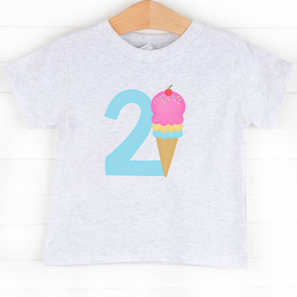 2nd Birthday Treat, Girl Graphic Tee