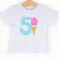 5th Birthday Treat, Girl Graphic Tee