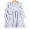 Bellflower Beauty Dress, Blue