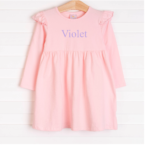 Zoe Dress, Pink