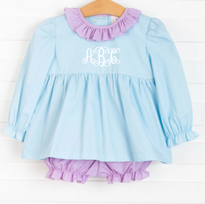 Margot Bloomer Set, Blue